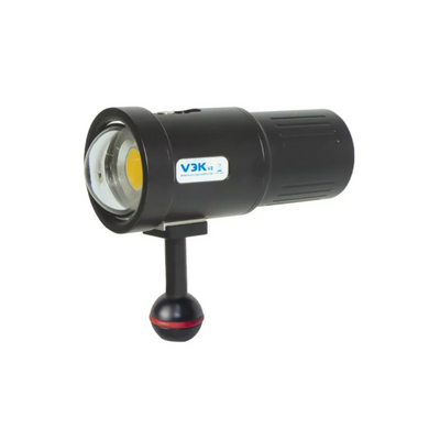 Supe V3K V2 5,000 Lumens Video Light Black