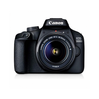 Canon EOS 3000D SLR Camera with EF-S 18-55mm III