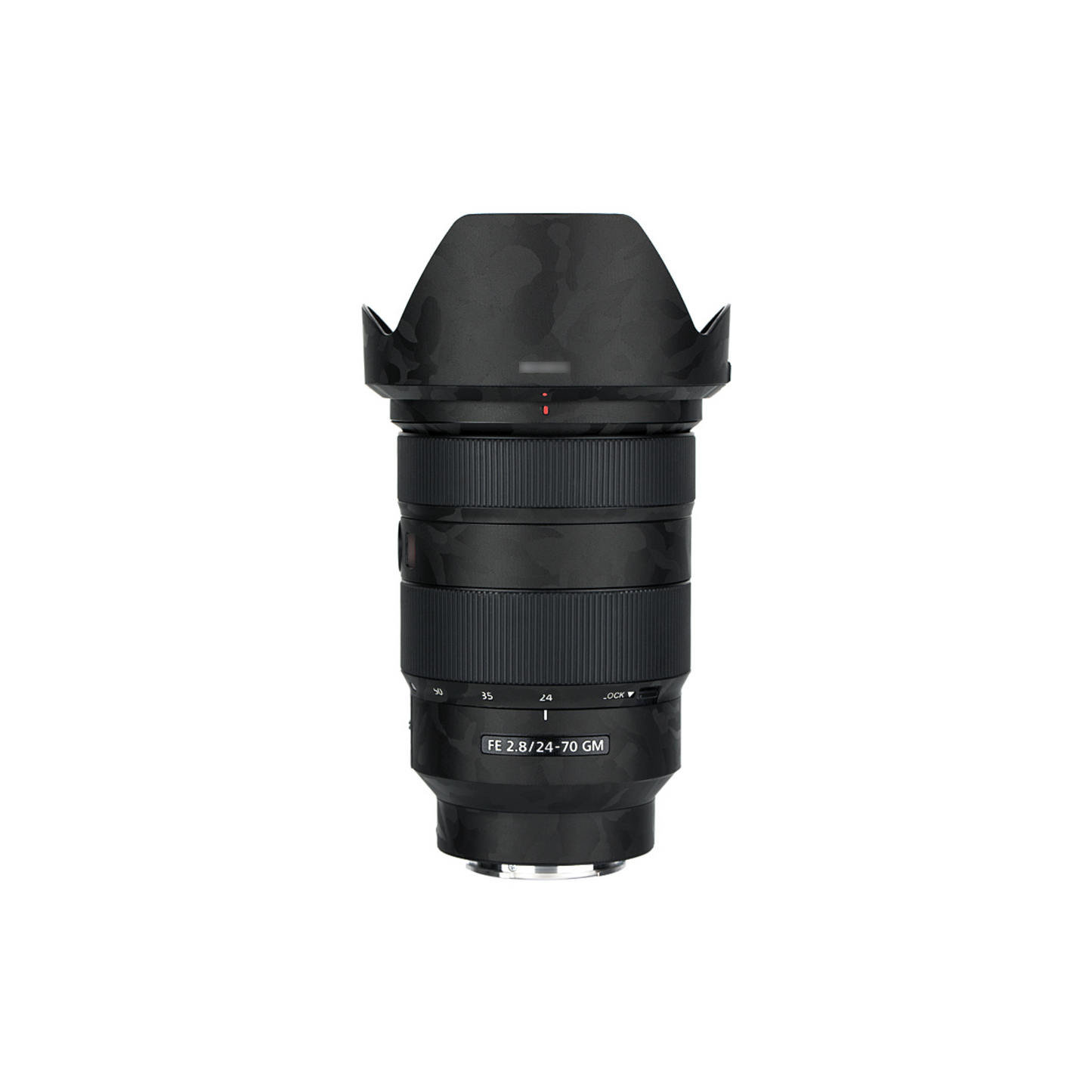 Anti-Scratch Skin for Sony FE 24-70 f/2.8 GM (Shadow Black)