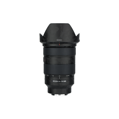 Anti-Scratch Skin for Sony FE 24-70 f/2.8 GM (Shadow Black)