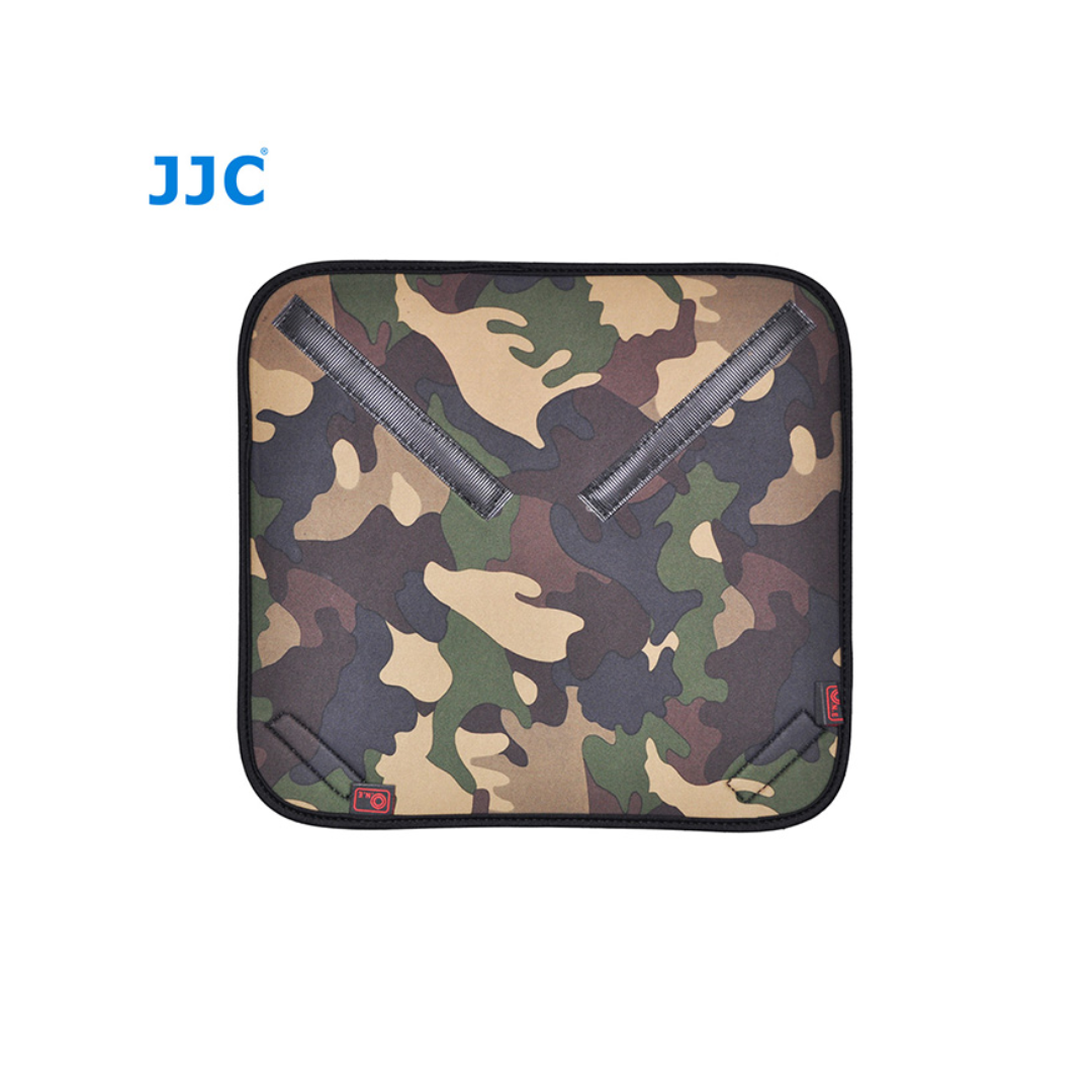 JJC Neoprene Protective Wrap 12" (Green/Brown)