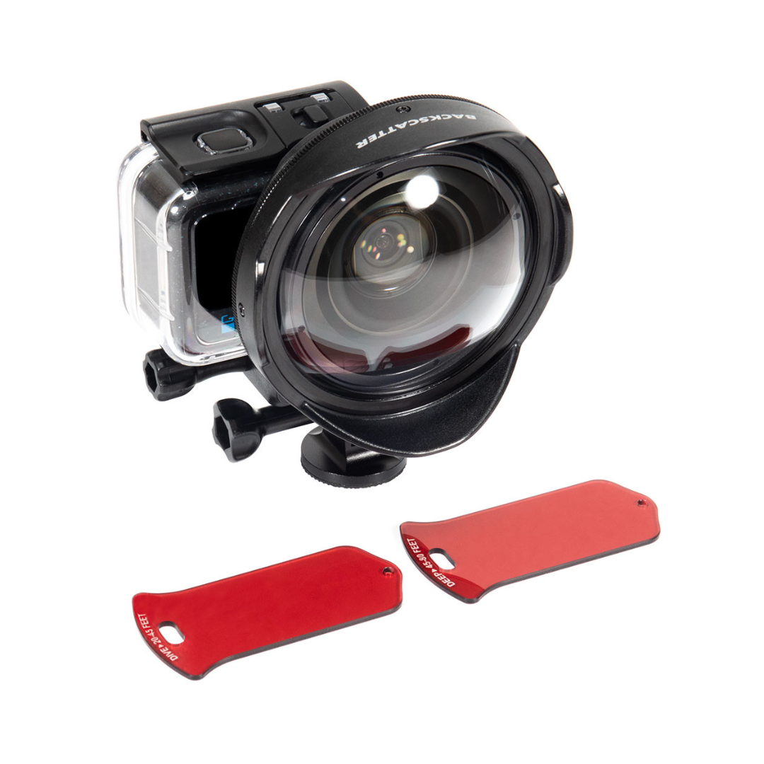 Backscatter Sharp Wide Lens Pro Kit w/ Mount, Dive & Deep Filters – F8 ...