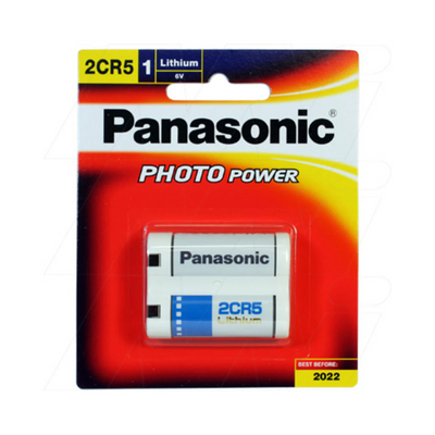 Panasonic Lithium Battery 2CR5 6V