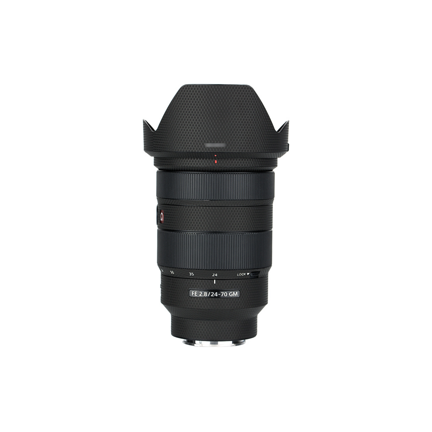 Anti-Scratch Skin for Sony FE 24-70 f/2.8 GM (Matrix Black)