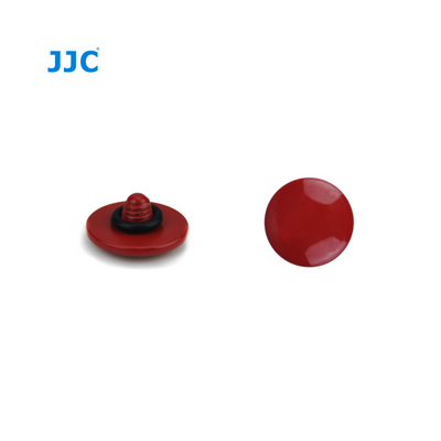 JJC Soft Release Button Convex Dark Red