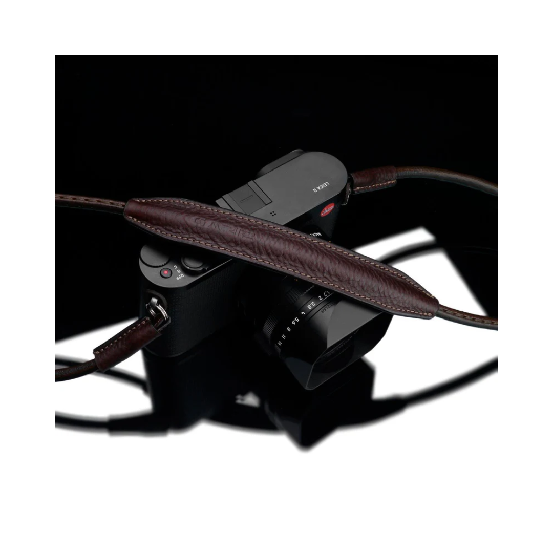 Gariz Leather Neck Strap (Brown)