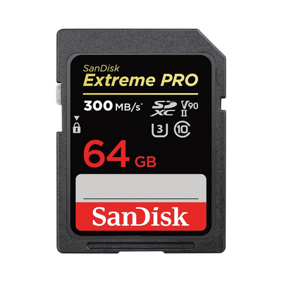 Sandisk SD Extreme Pro 64GB 300MB/s UHS-II