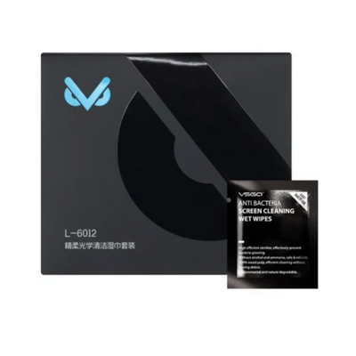 VSGO  Moist Lens Cleaning Wipes (60-Pack) (L-6012)