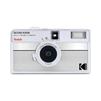 Kodak Ektar H35N Half-Frame Film Camera (Striped Silver)