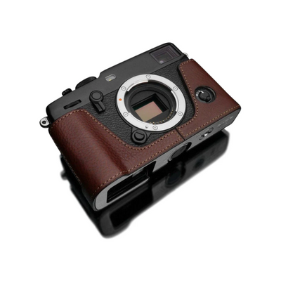 Gariz Half Leather Case for Fuji X-PRO3 (Brown)