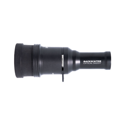 Backscatter Optical Snoot for Flash Strobe