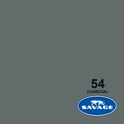 Savage Widestone Seamless Backdrop Paper 9x36ft (Charcoal)