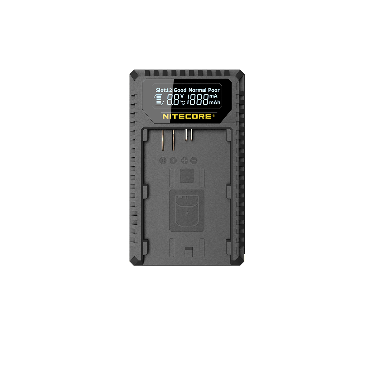 Nitecore UCN1 Dual Slot USB Charger for Canon LP-E6, LP-E8 Battery