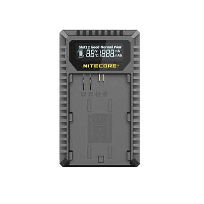 Nitecore UCN3 Dual Slot USB Charger for Canon LP-E6N Battery