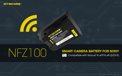 Nitecore NFZ100 Smart Battery for Sony Camera