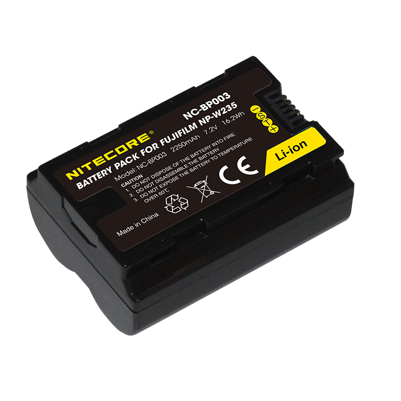 Nitecore BP003 Battery Pack for Fuji NP-W235 2250mAh