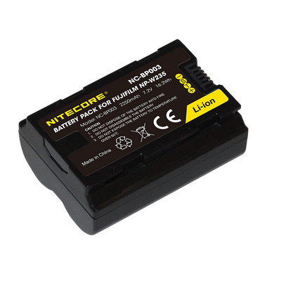 Nitecore BP003 Battery Pack for Fuji NP-W235 2250mAh