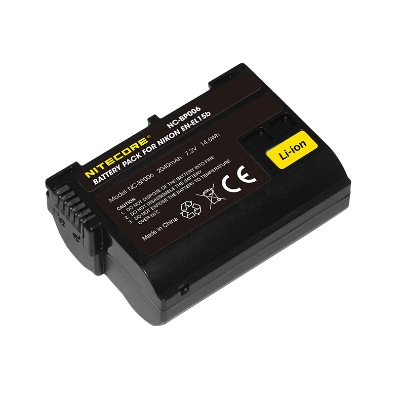 Nitecore BP006 Battery Pack for Nikon EN-EL15b 2040mAh