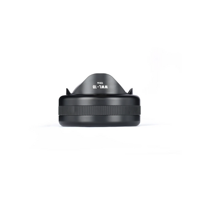 Nauticam Wet Wide Lens WWL-1B 130 deg. FOV with compatible 28mm