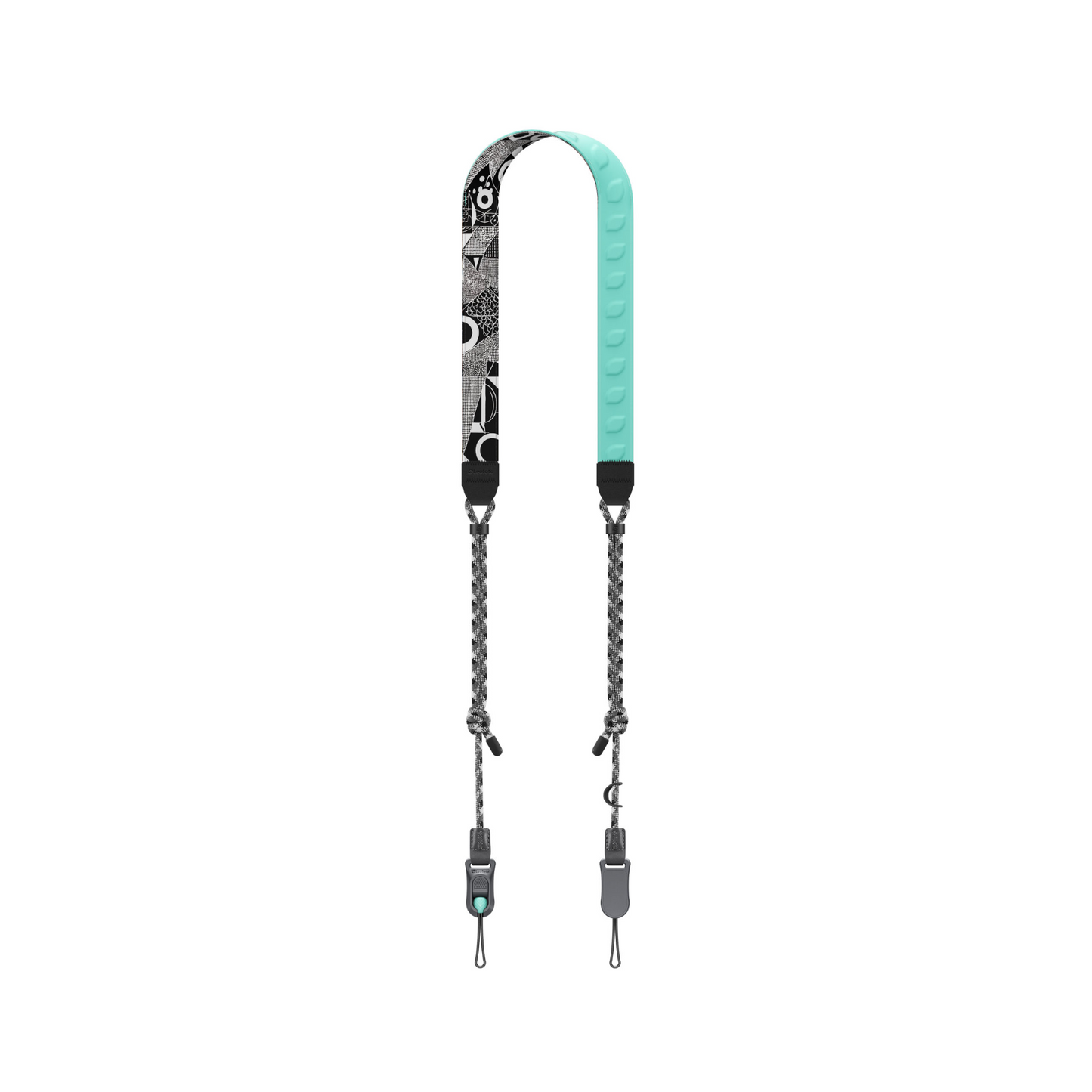 Leofoto L-CS-206 Camera Strap – Black and White