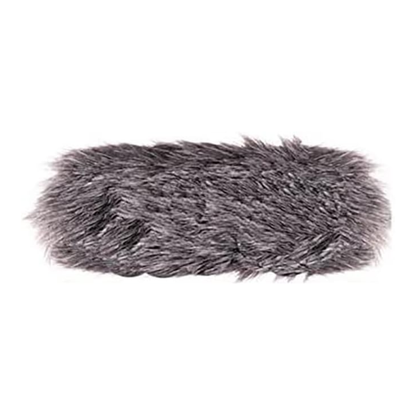 Furry Dead Cat Professional Microphone Wind Muff (Full Size) - (L) 7.25" x (W) 3.625" - 1" Opening - (184mm x 92mm) - 25mm Opening