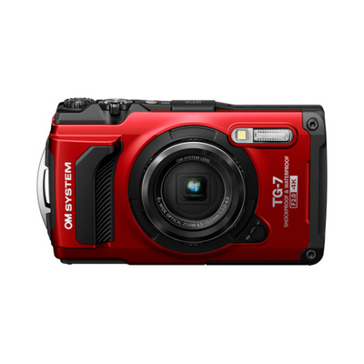 Olympus Tough TG-7 Digital Camera Bundle (Red)