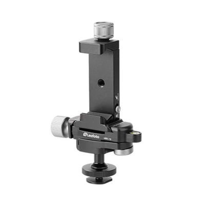 Leofoto Multipurpose Clamp Kit FA-01+ MBC-18 + PC-90II Mini Ballhead with Phone Clamp and Hot Shoe for Camera