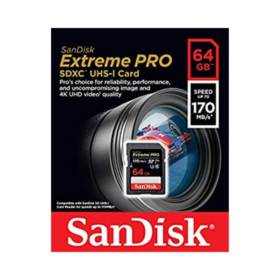 Sandisk SD Extreme Pro 64GB 170MB/s UHS-I