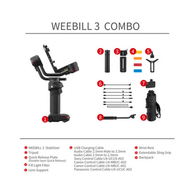 Zhiyun Weebill 3 Combo Gimbal