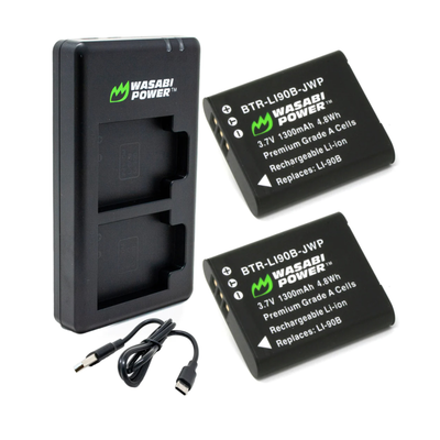 Wasabi Power Battery and Charger – Li90B
