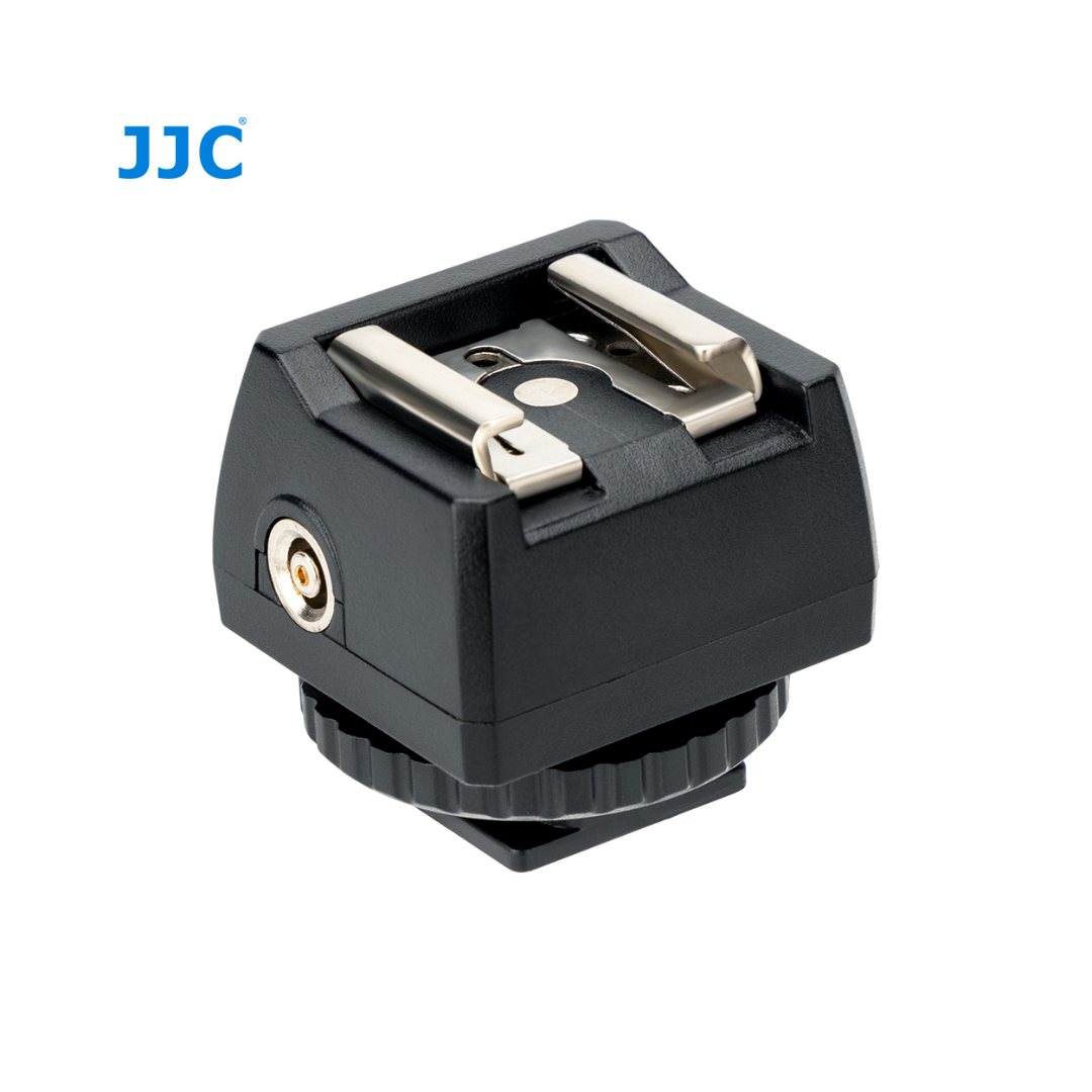 JJC Hot Shoe JSC-8 w/ 3.5mm Jack Adapter