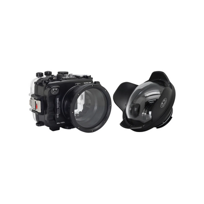 SeaFrog Underwater Housing for Sony A6xxx series Salted Line with 6" Dry dome port Black