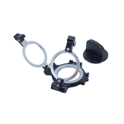 AOI AD-M67-04 M67 Dual Flip Adapter for 67mm Threaded Ports