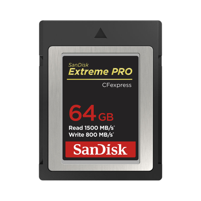 SanDisk Extreme PRO CFexpress Type B Memory Card 64gb