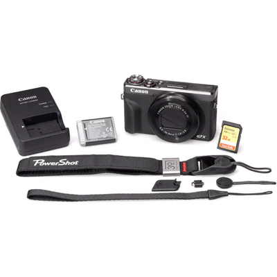 Canon PowerShot G7X Mark III Digital Camera Kit (30th Anniversary Graphite Limited Edition)