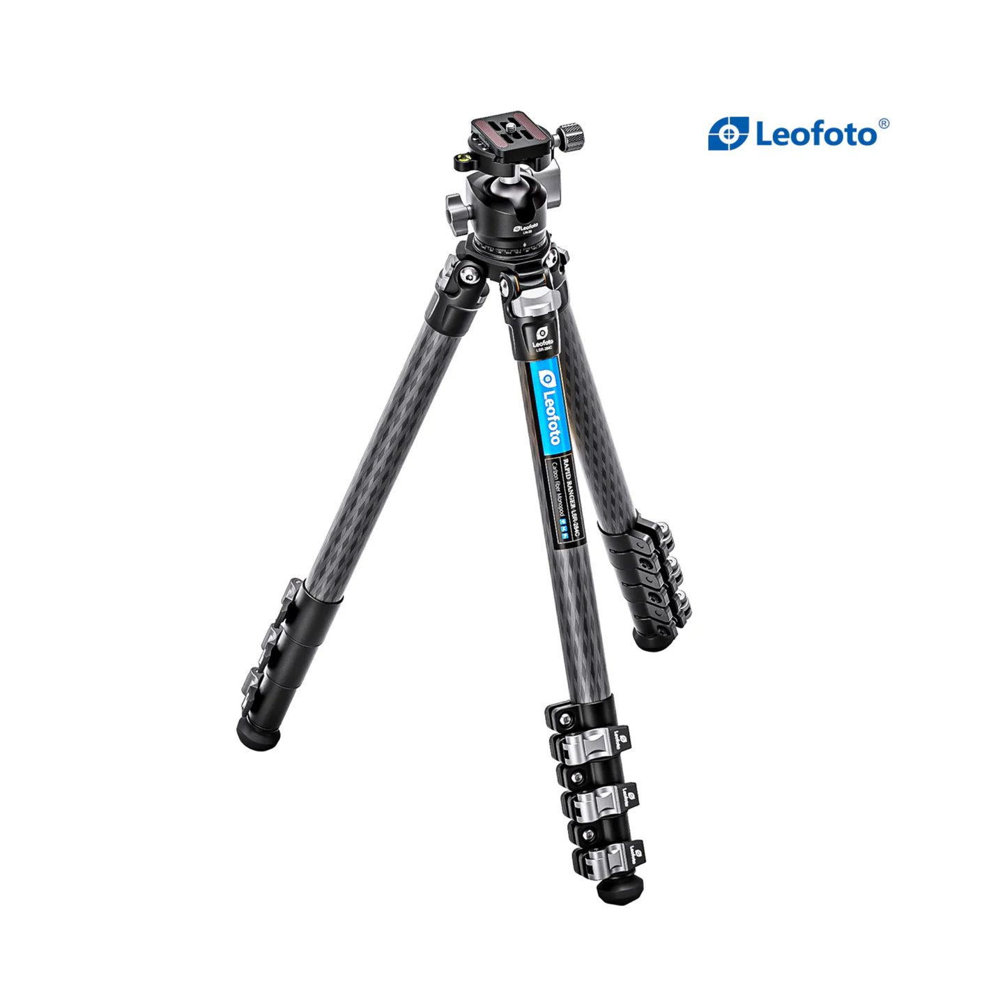 Leofoto LSR-284C+LH-30 Ranger Series Tripod with Ballhead | Flip Leg Lock Ver.