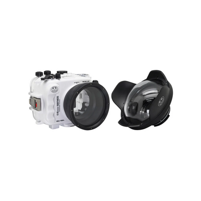 SeaFrog Underwater Housing for Sony A6xxx series Salted Line with 6" Dry dome port White