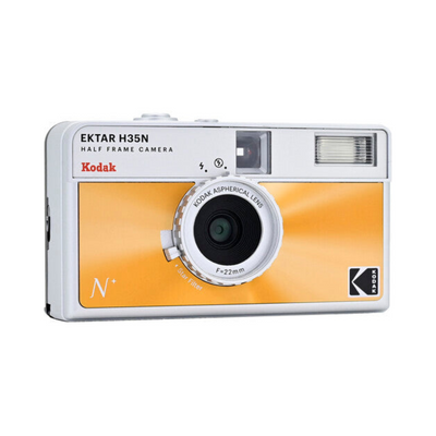 Kodak Ektar H35N Half-Frame Film Camera (Glazed Orange)