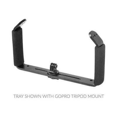 Backscatter Double Handle Tray for Gopro, Compact & Mirrorless Housing