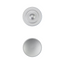 JJC Soft Release Button Concave Silver