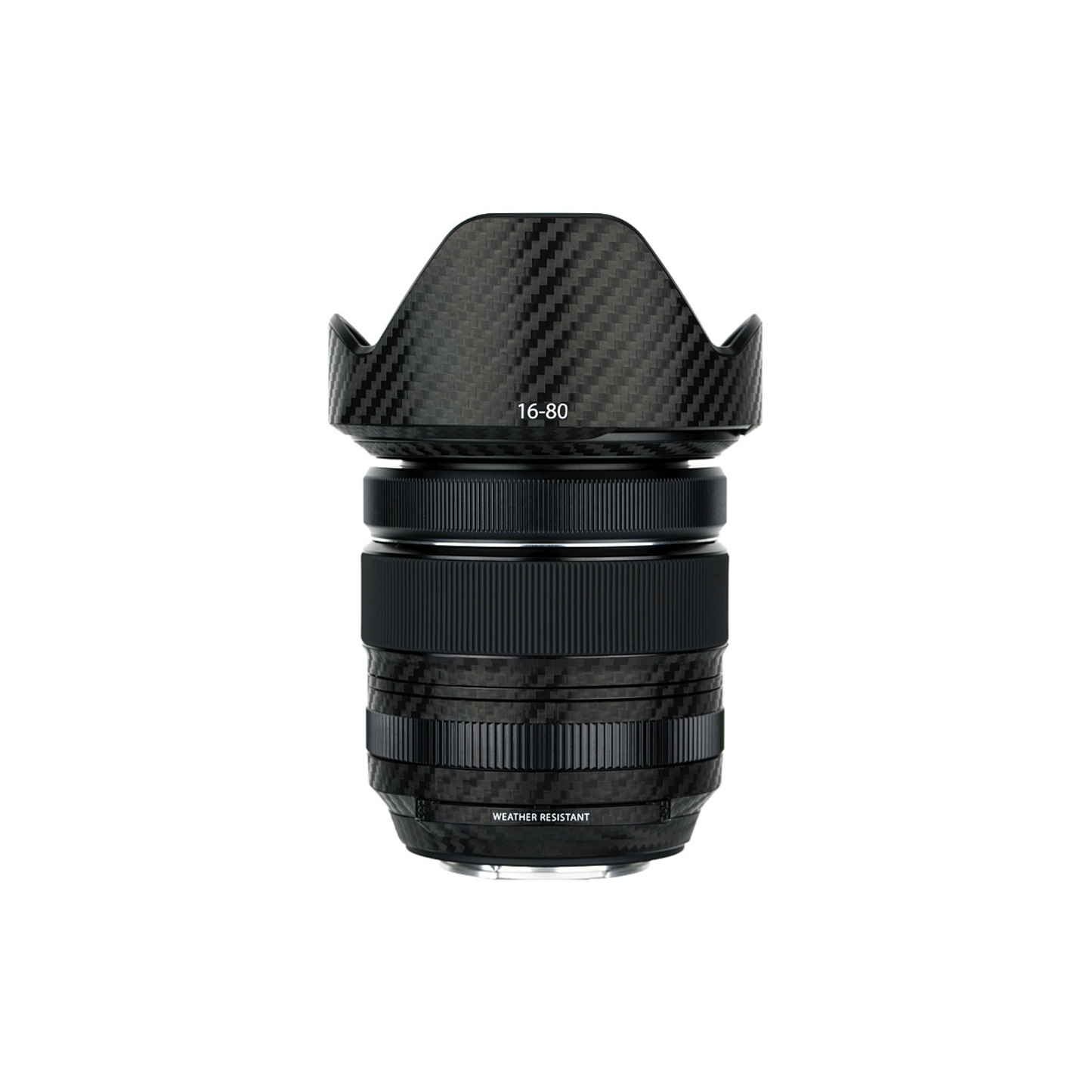 Anti-Scratch Skin for Fuji XF 16-80mm f/4 Carbon Fiber)