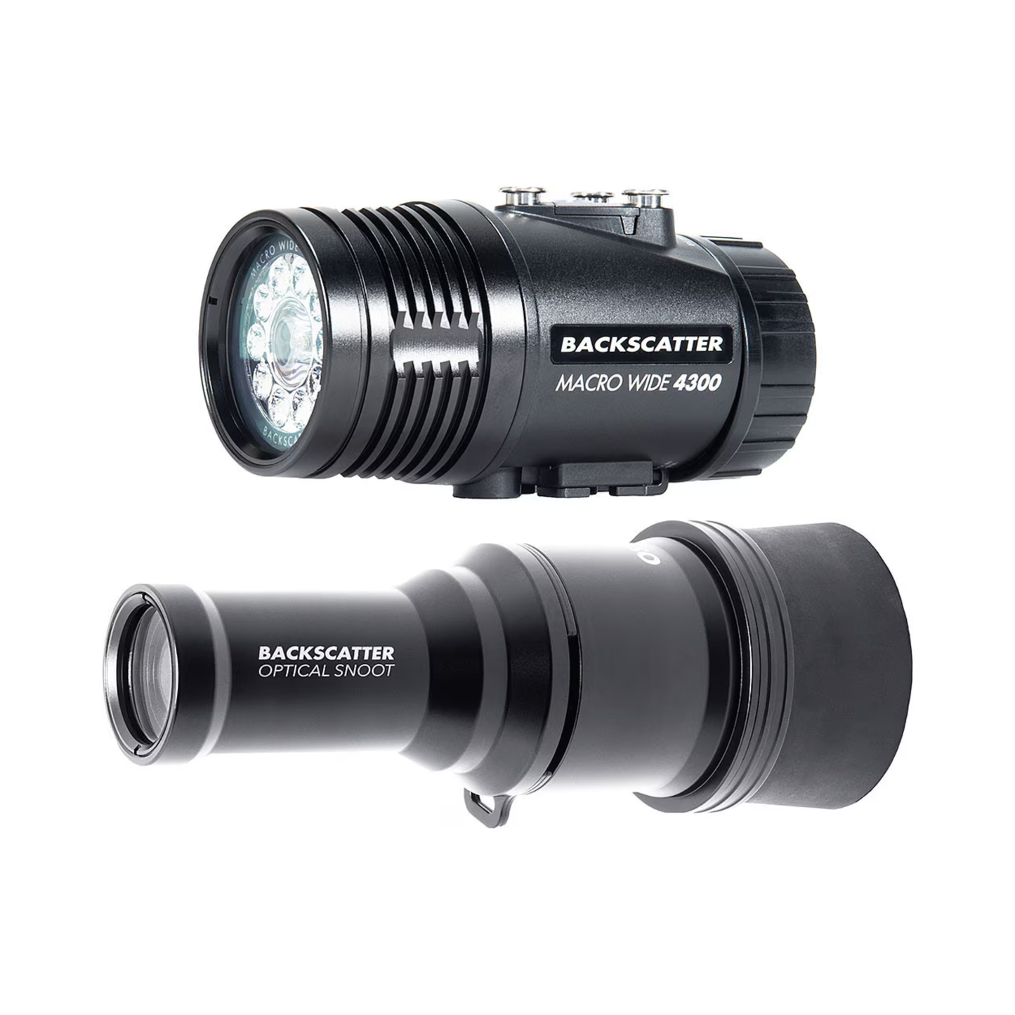Backscatter MW-4300 & OS-1 Underwater Video Light & Snoot Package