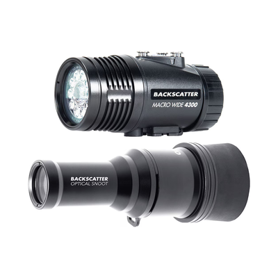 Backscatter MW-4300 & OS-1 Underwater Video Light & Snoot Package
