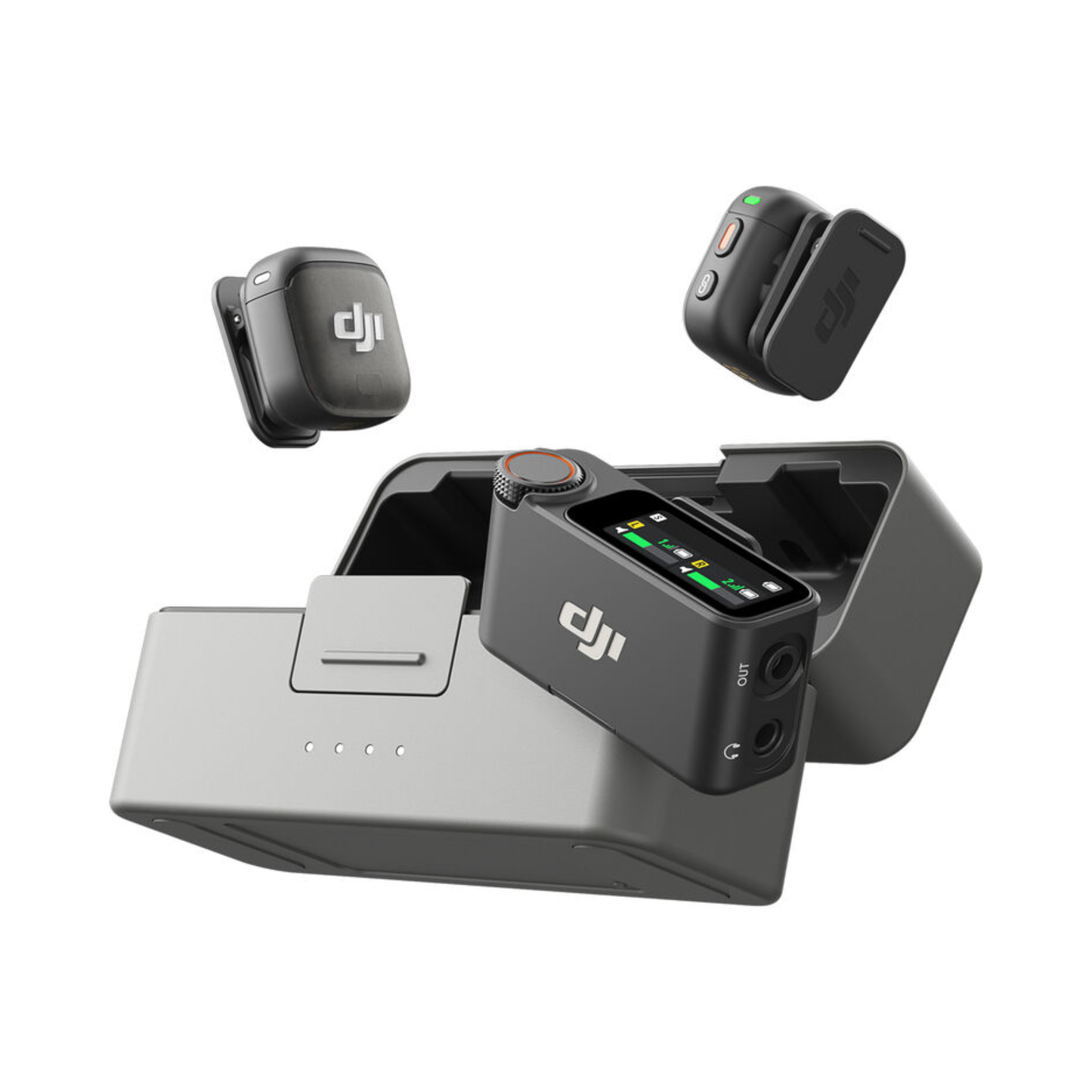 DJI Mic 3 (2TX + 1RX+ Charging Case) Wireless Microphone