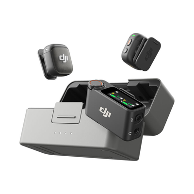 DJI Mic 3 (2TX + 1RX+ Charging Case) Wireless Microphone
