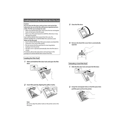 Fujifilm Instax Mini Film Plain 10 Sheets