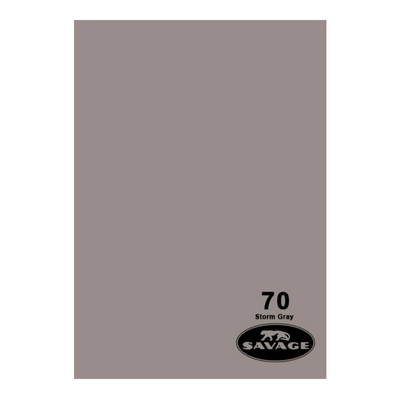 Savage Widestone Seamless Backdrop Paper 9x36ft (Storm Gray)