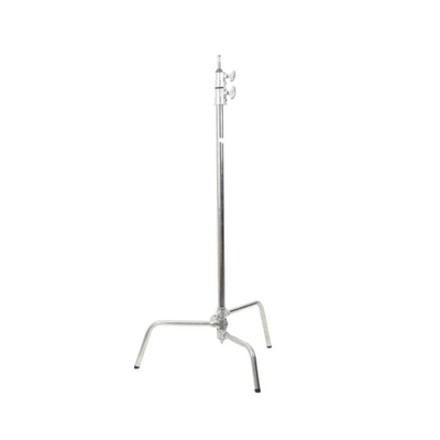 Godox 270CS Aluminum 270CM C-Stand with Boom Arm, Grip Head and Removable Turtle Base