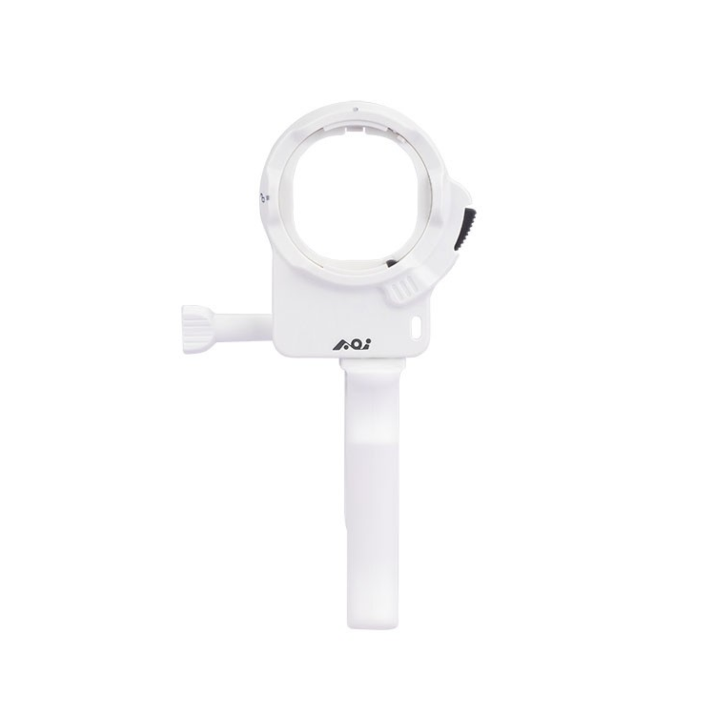 AOI Quick Release System 02 Mount Base for DJI OSMO Action 6 Waterproof Case White