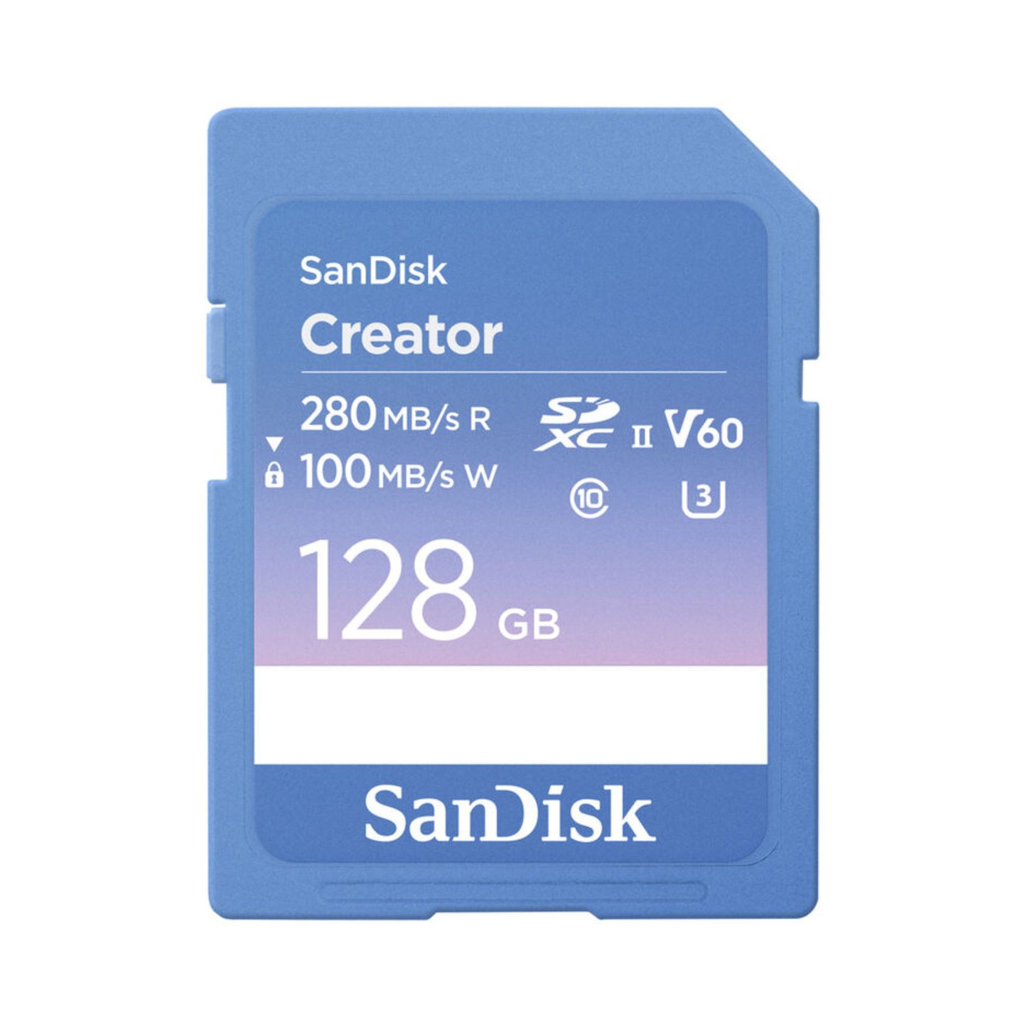 SanDisk 128GB Creator Series UHS-II SDXC Memory Card